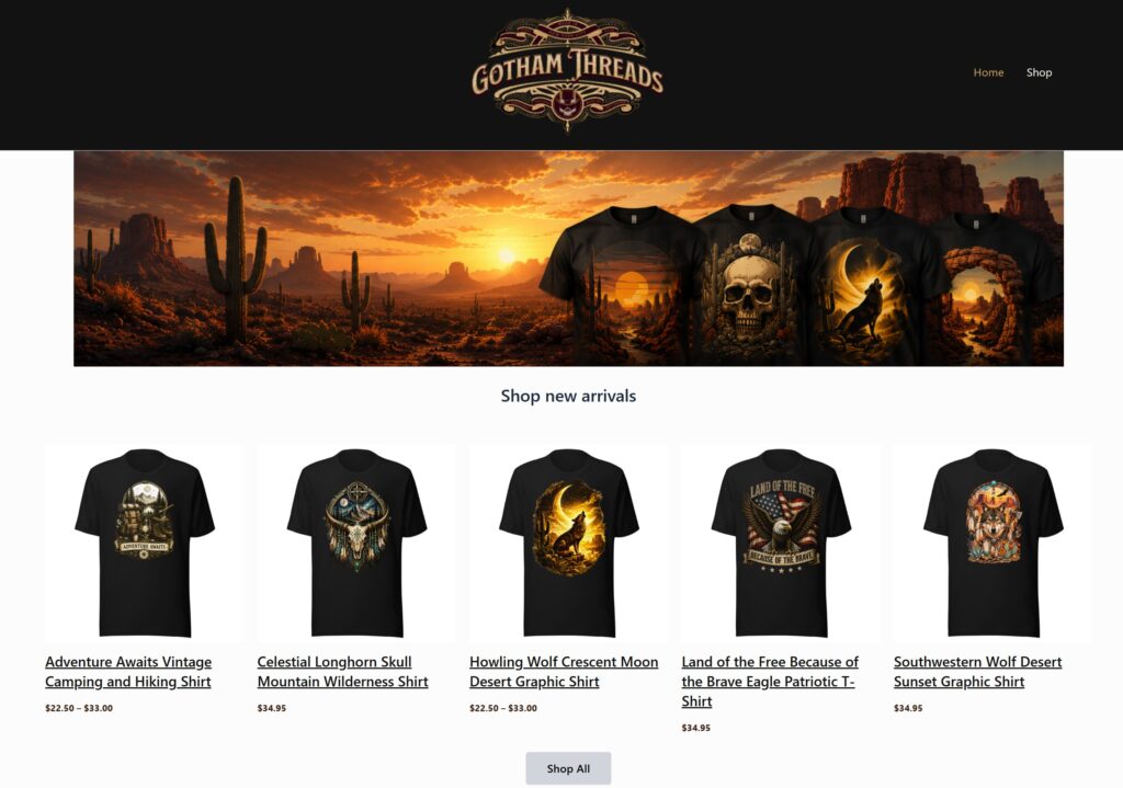 Gotham Threads Graphic T-shirts